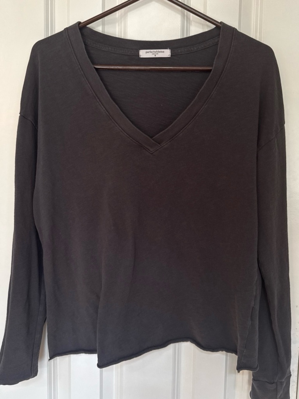 PERFECTWHITETEE Fiona long sleeve